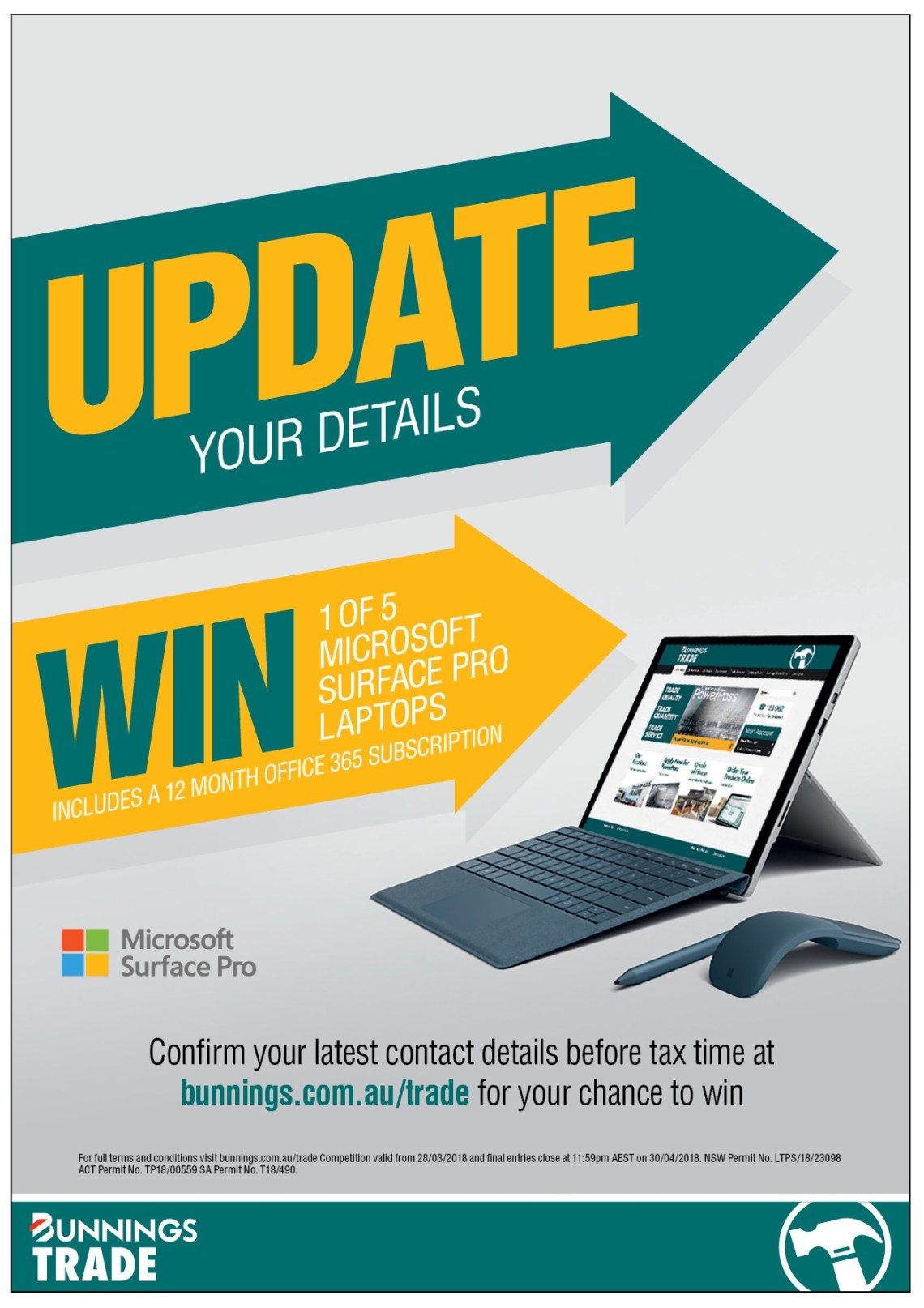 BUNNINGS Microsoft 3